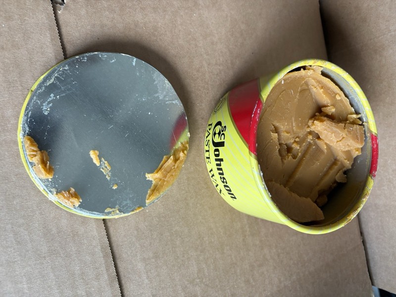 SC Johnson Paste Wax The Original Formula, 16 oz (1 lb) Discontinued 85-90% Full gallery