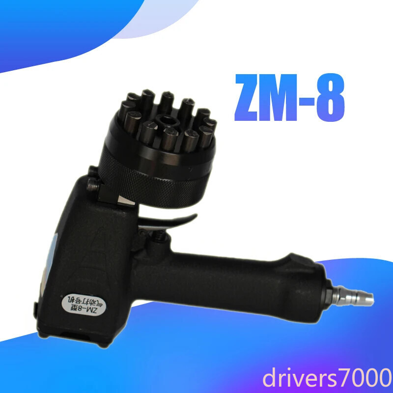 Metal Plate Coder Marker 0-9numbers Portable Pneumatic Impact Marking Machine gallery