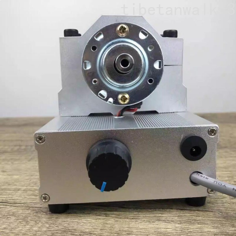 8000rpm Adjustable Fishing Float Body/Tail Paint-24V DC Mini Electric Lathe gallery