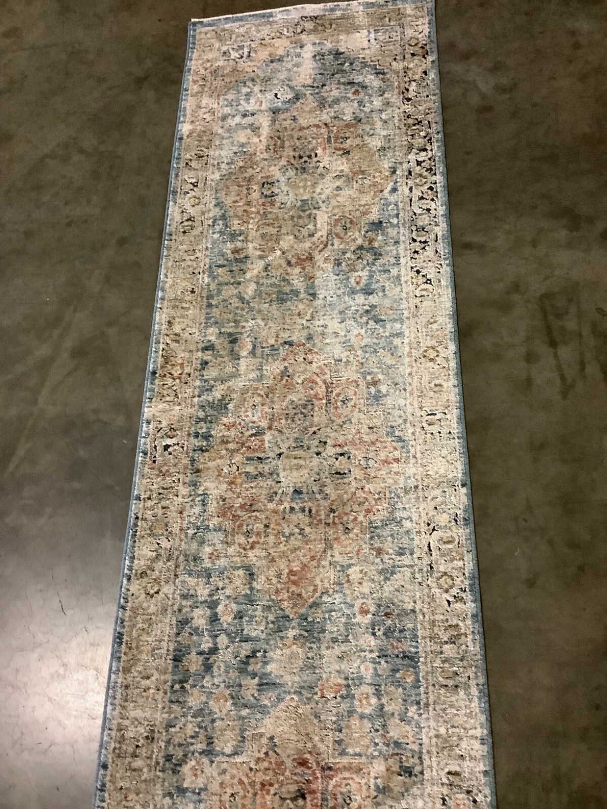BLUE / RUST 2'-0" x 8'-0" Flaw in Rug, Reduced Price 1172670729 SVD110M-28 gallery