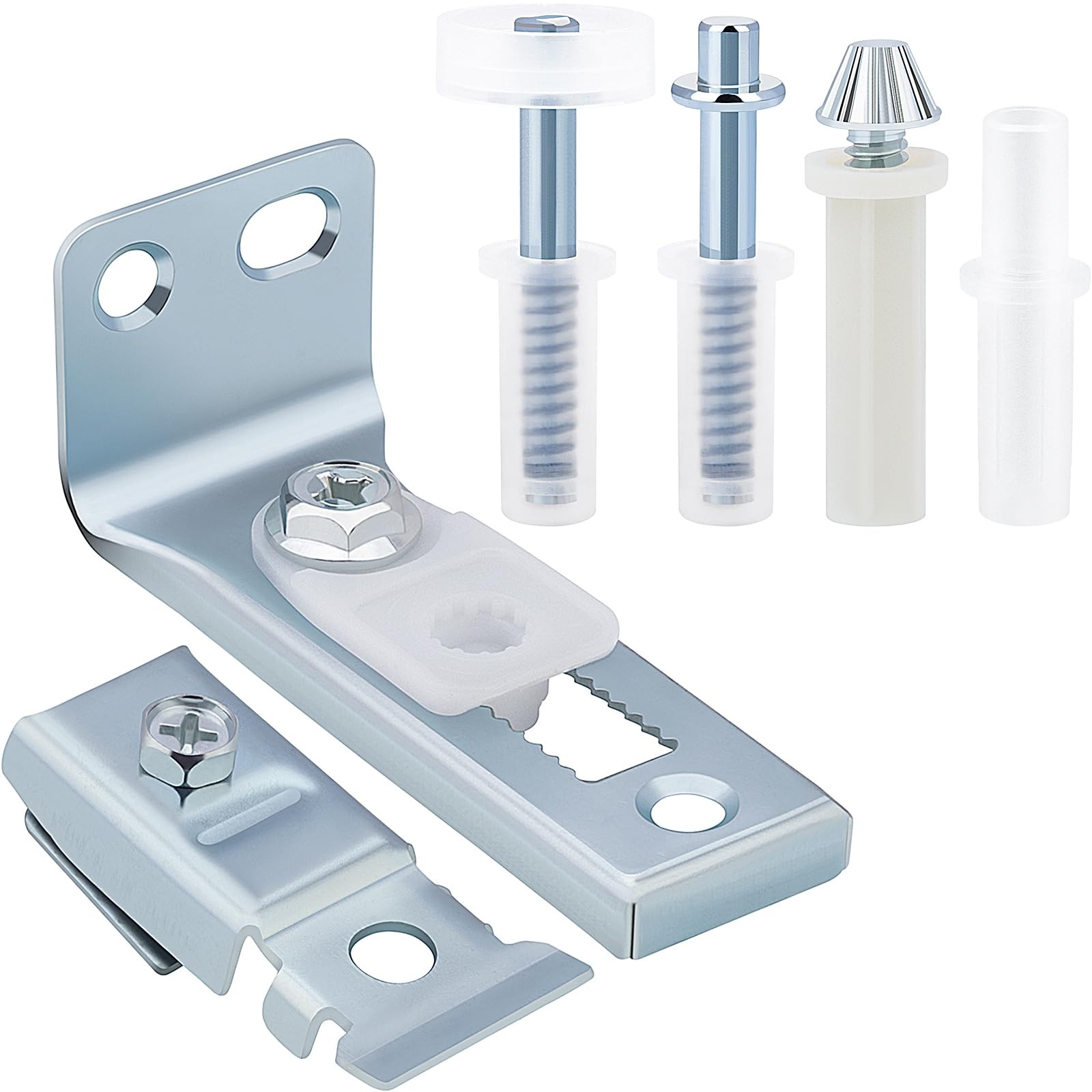 1 Set Bifold Door Hardware Repair Kit - Includes Top and Bottom Brackets, Piv... gallery