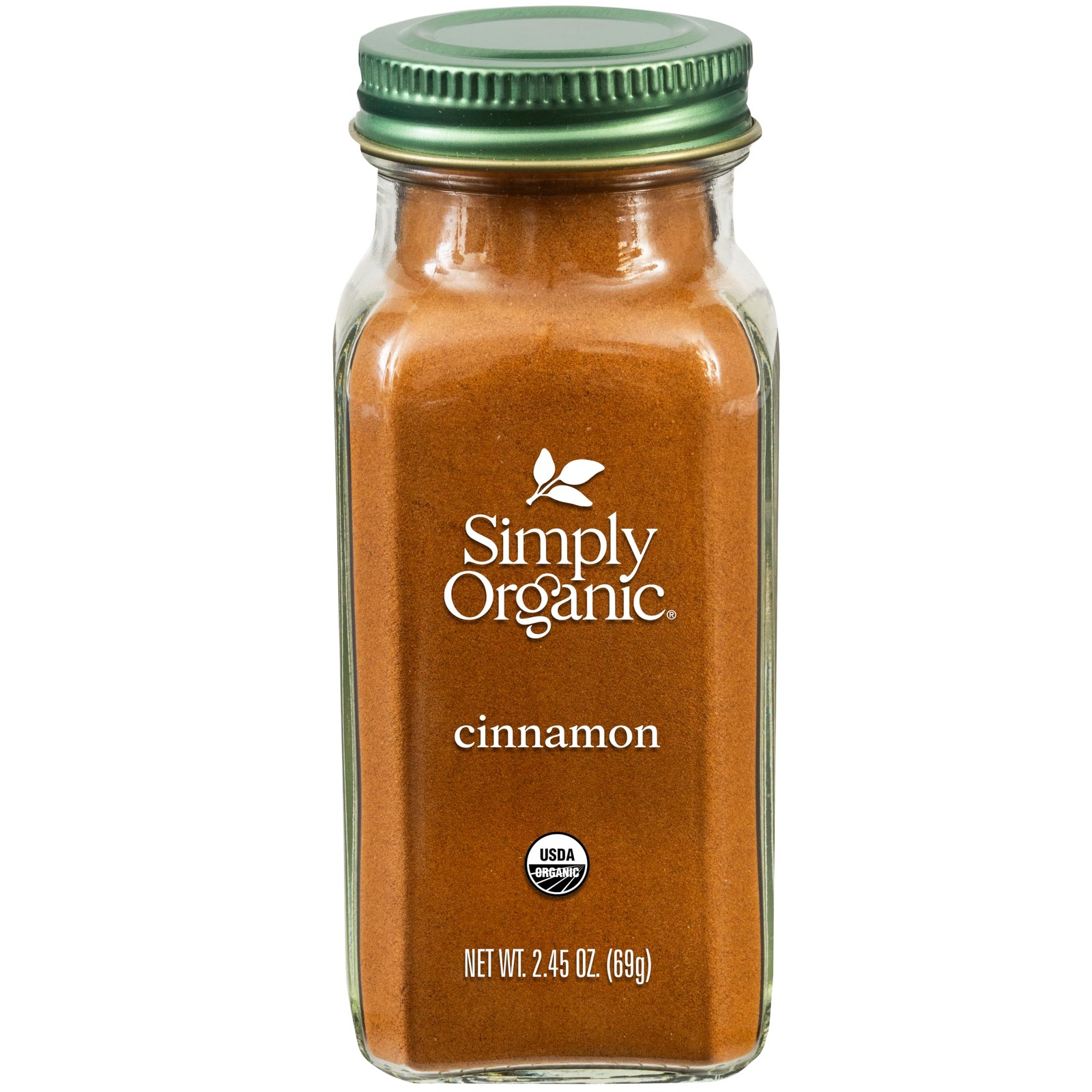 Simply Organic Cinnamon Ground Certified 2.45 Ounce (Pack of 1), No Color gallery