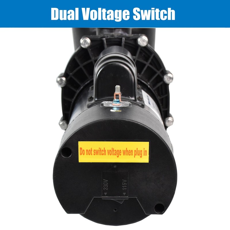 2HP 2" Thread NPT INGROUND Swimming POOL PUMP MOTOR 6500GPH 85FT Hmax 110-240V gallery