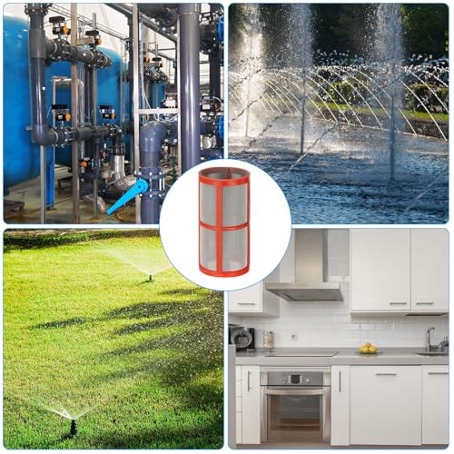 200 Mesh in-Line Strainer Replacement, 2 Pair Stainless Steel Filter Screen gallery