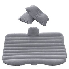 Sondpex Multi-Functional Inflatable Travel In Car Air Mattress Bed Set w Pillows