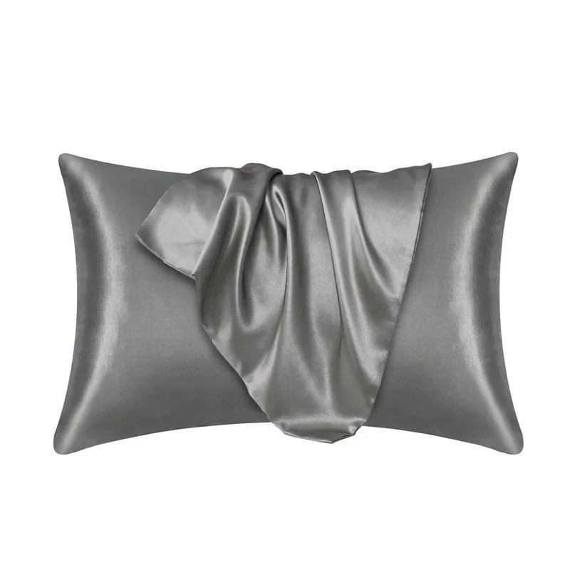 Satin Pillowcase Silk Feel Soft Smooth Hair Skin Care Polyester Cover gallery