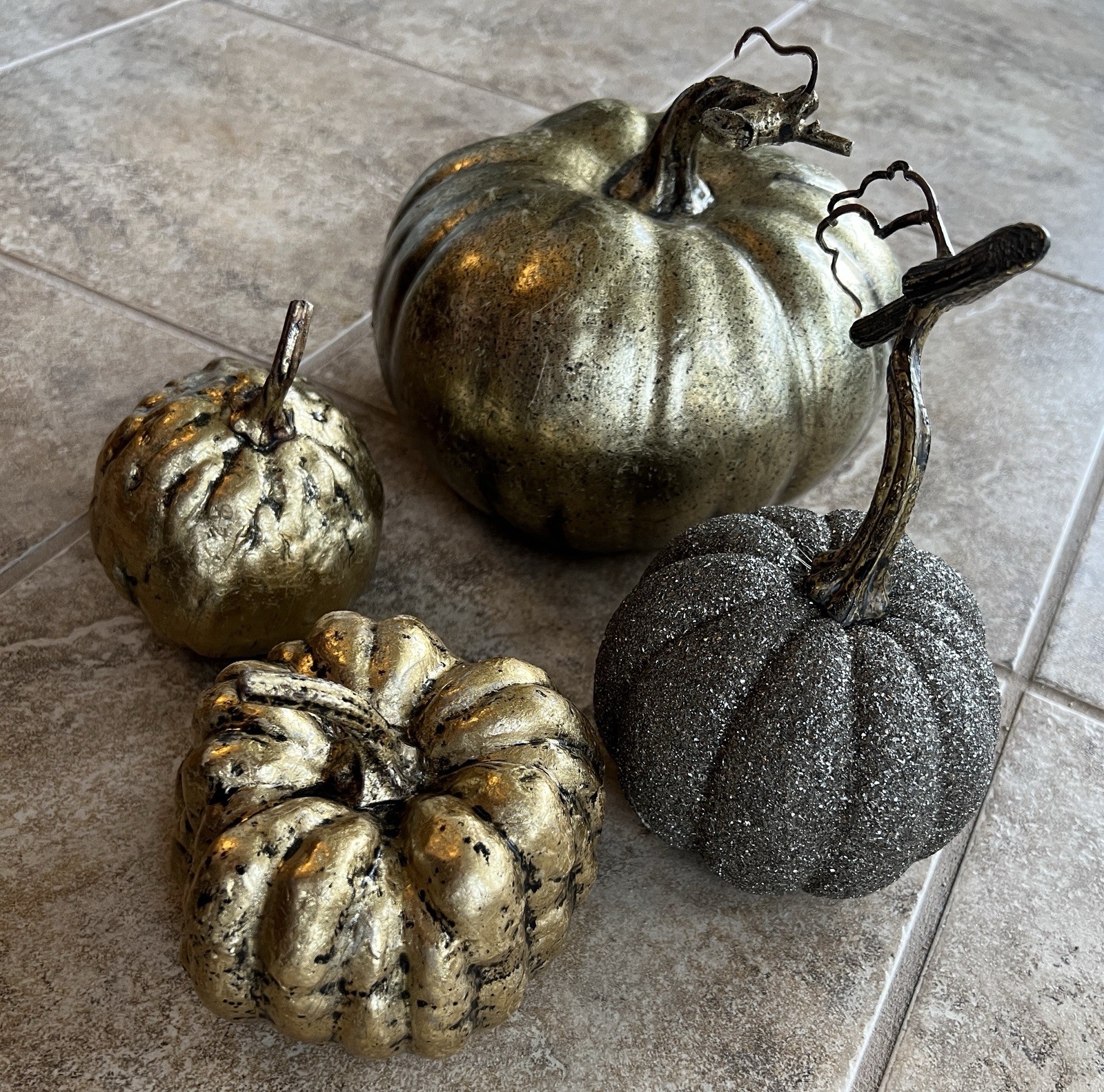 4 Fall Harvest Artificial Pumpkins gallery