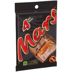 Mars Chocolate Bars 4 Full Size Bars exp 09/2025