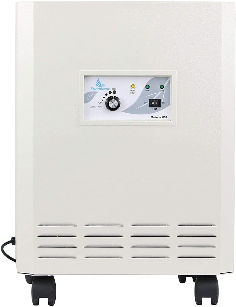Enviroklenz Air System Plus mobile UV model White Hepa UVC.