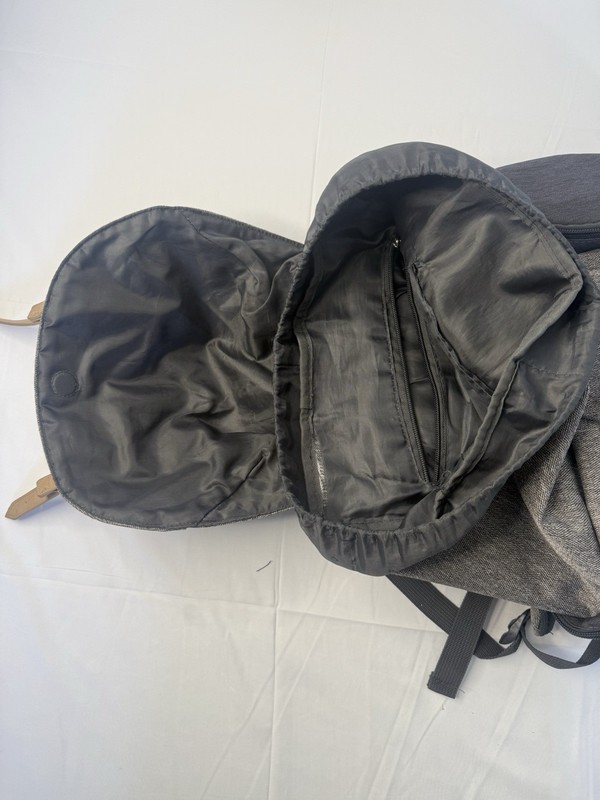 Eddie Bauer First Adventure Hiking Backpack Gray Insulated Side Pockets 5