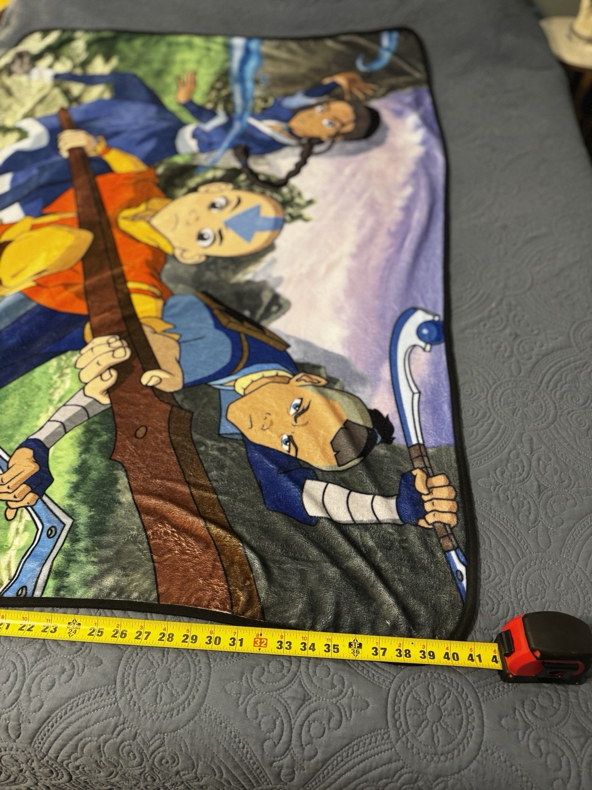 Aang Avatar: The Last Airbender Cartoon Throw Blanket Multicolor 40 x 60 in gallery
