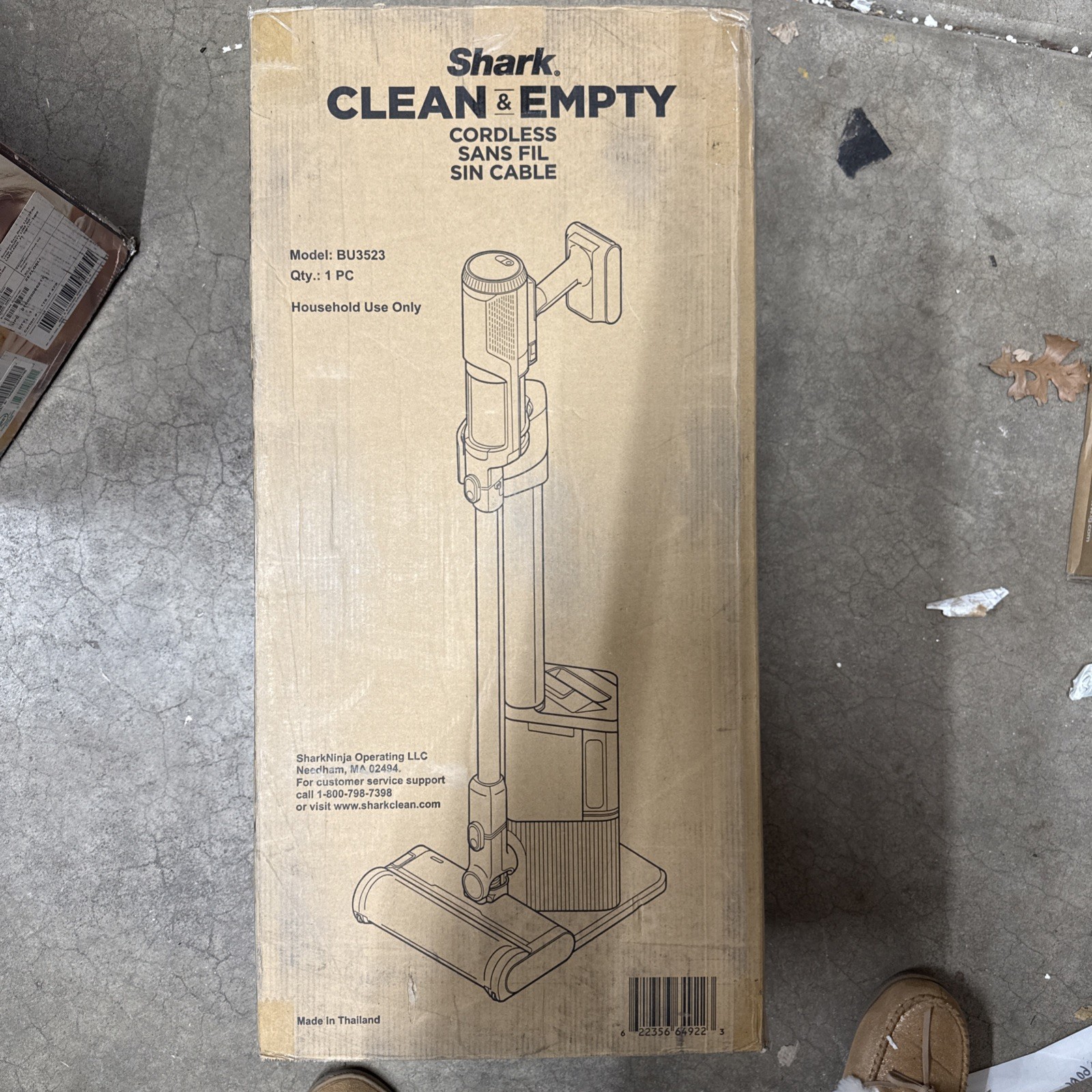 Shark Clean & Empty Cordless Stick Vacuum – Lightweight Cordless Vacuum BU3523 gallery