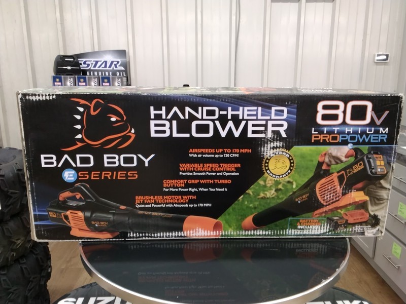 BAD BOY 80V BRUSHLESS HANDHELD BLOWER - 088-7520-00 gallery