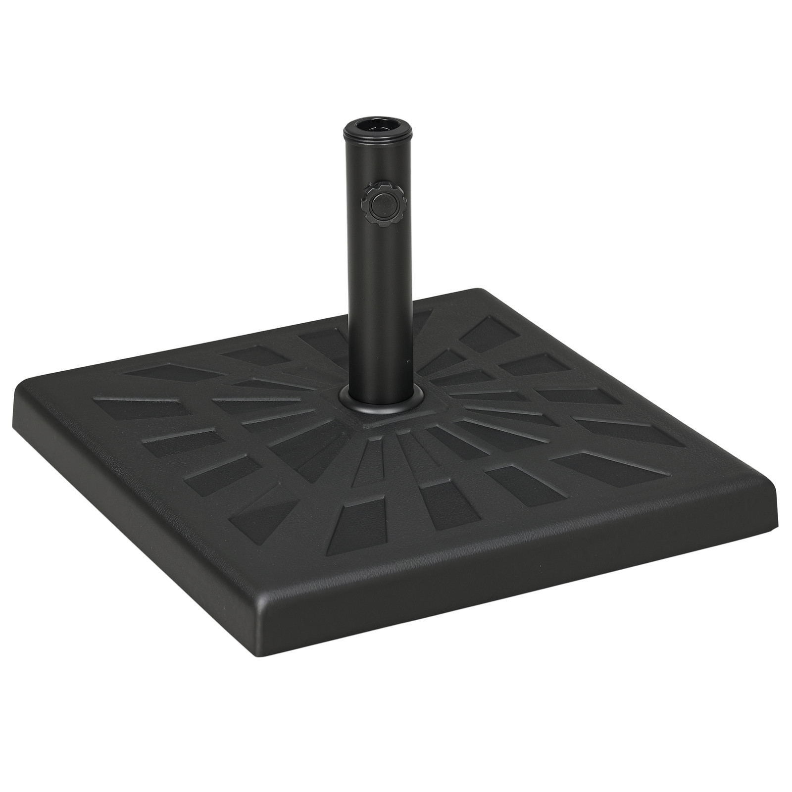 42 lb Square Resin Patio Umbrella Base gallery