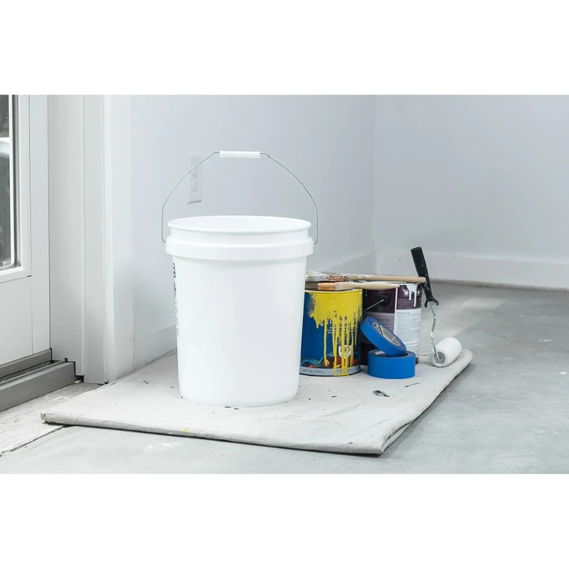 United Solutions 5 Gallon Round Utility Bucket, Comfort Handle, Plastic,1 Each gallery