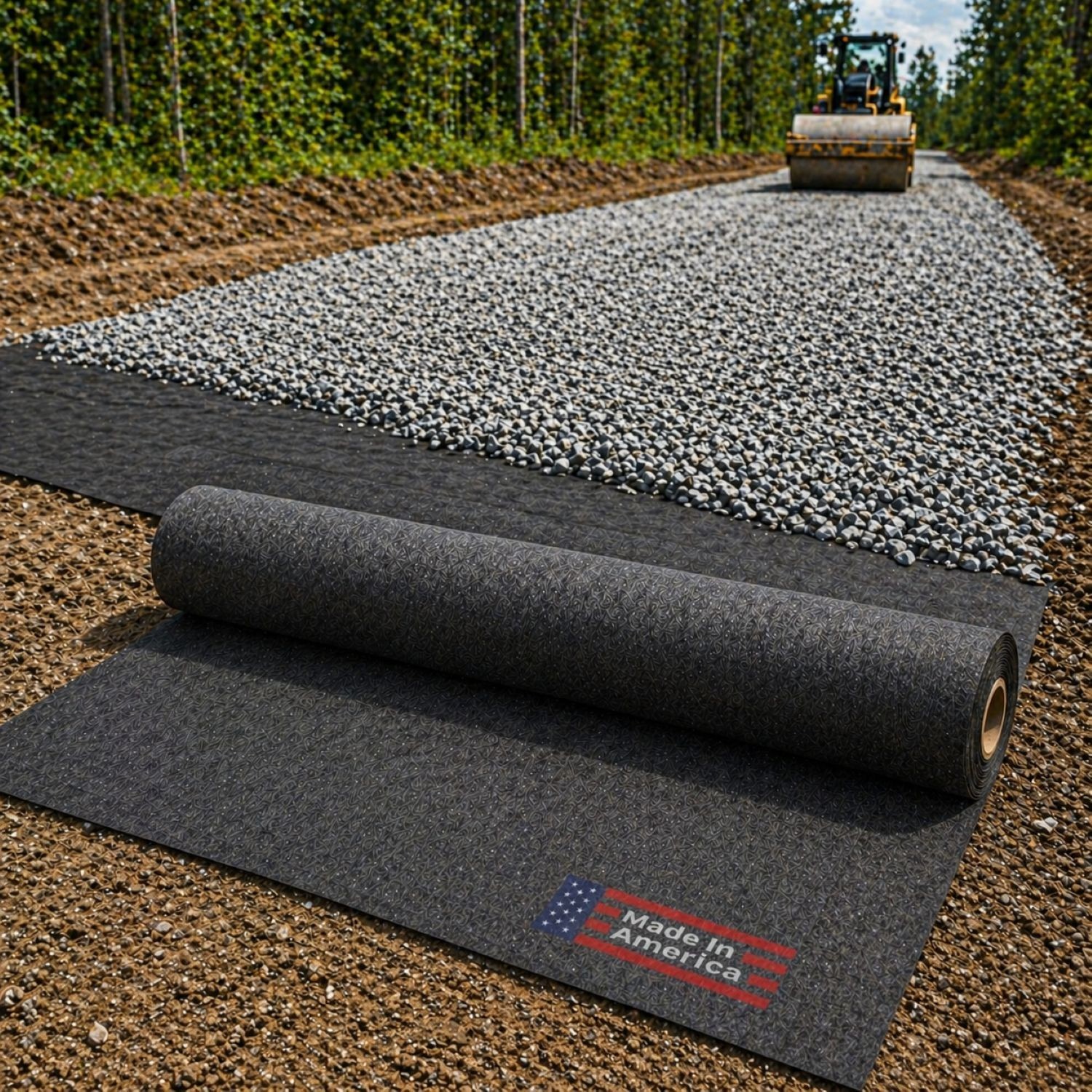 Soil Stabilization Fabric | Non-Woven Geotextile Landscape Fabric (8 oz) gallery