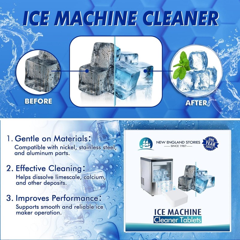 24 Count Ice Machine Cleaner Tablets, Nickel Safe Descaler gallery