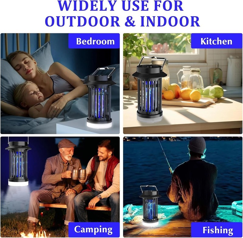 Waterproof Electronic Rechargeble Bug Zapper Mosquito Zapper for Outdoor/Indoor gallery