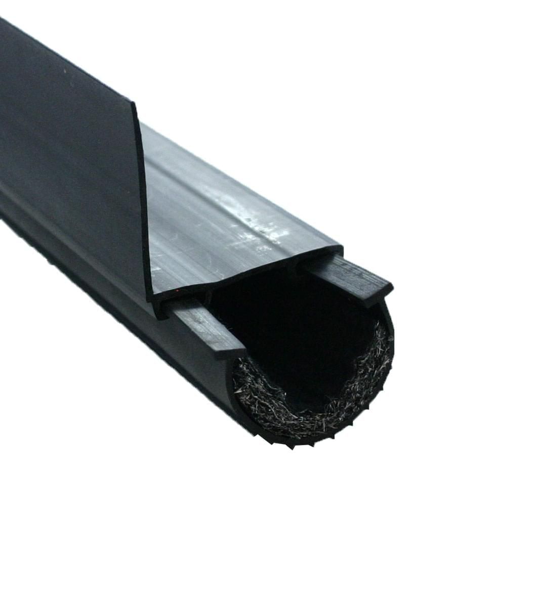Xcluder Rodent Blocker Garage Door Bottom Seal Dual Track 1/4 T style gallery