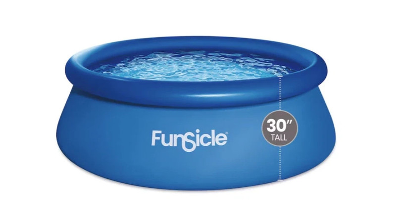Quick Set 8' x 30" with Filter Pump Inflatable Pool NIB gallery