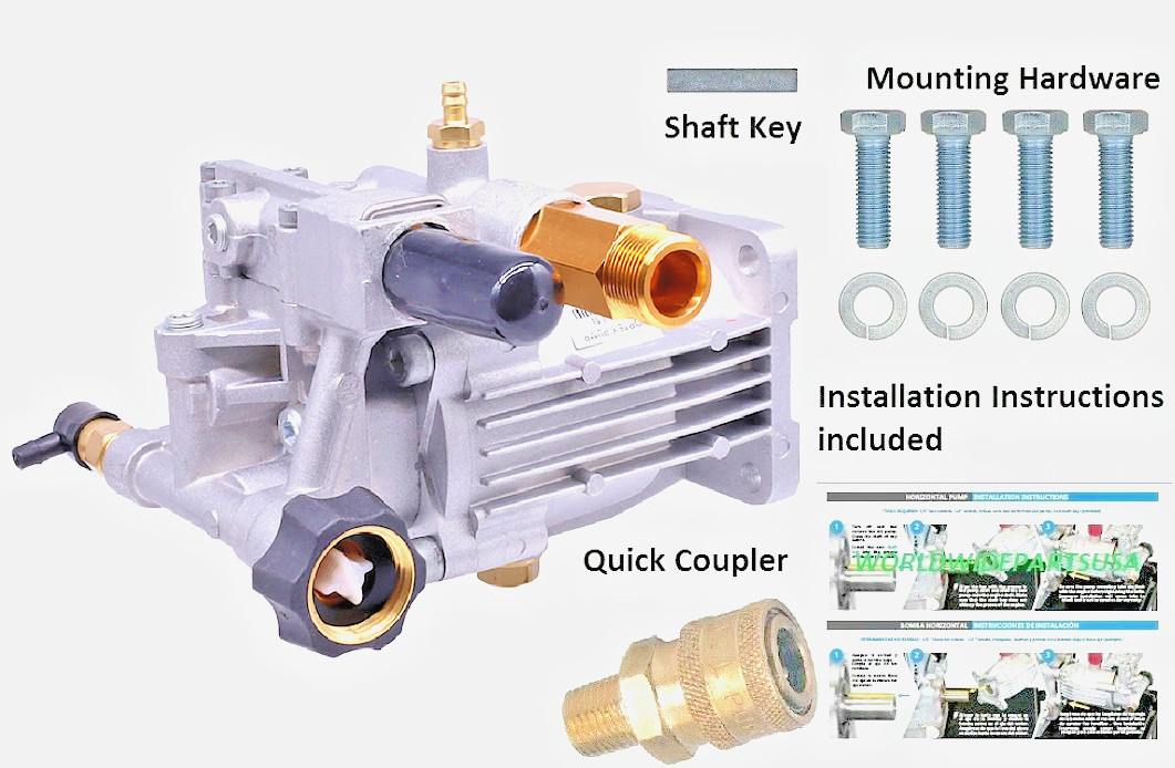 Power Washer Pump Kit for Honda & Excell XR2500 XR2600 XC2600 EXHA2425 XR2625 gallery