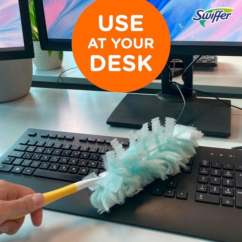 Swiffer Duster Kit Test Kit 4-Pack – Parallel Import – 1 Handle + 1 Cloth Each gallery