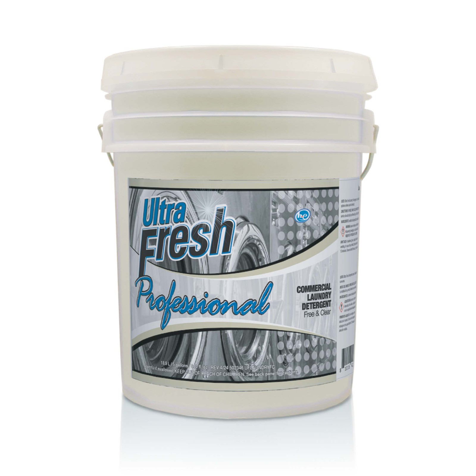 Ultra Fresh® Professional™ Commercial Laundry Detergent Free/Clear, Pump, 5 Gal gallery