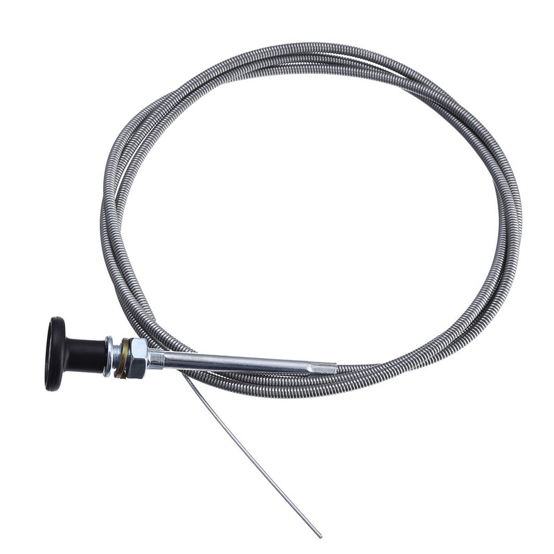 237 Universal Push Pull Choke Cable 63" Inner 60" Conduit 2 3/4" Travel gallery