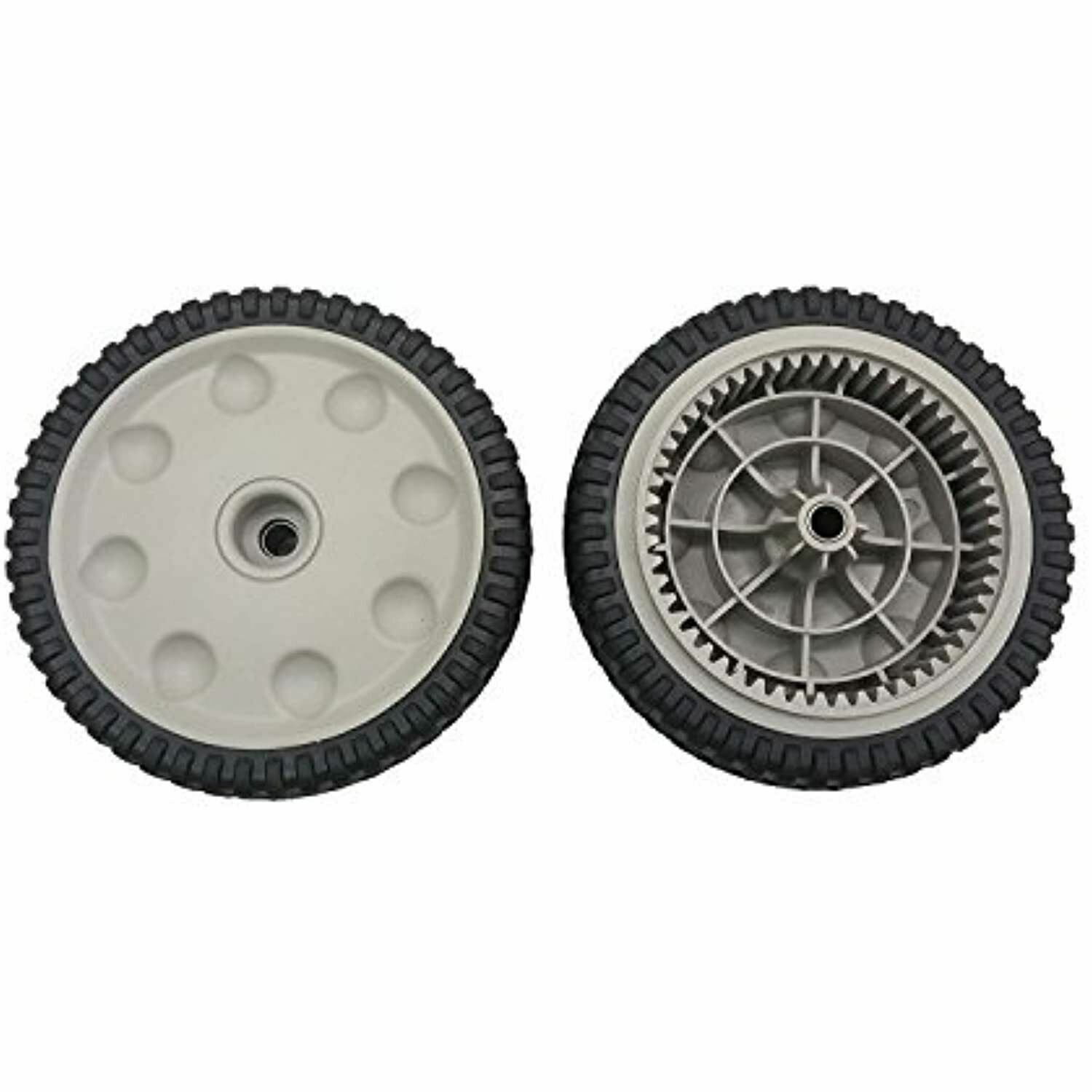 (2) 734-04018B Geared Drive Front Wheel for Troy Bilt Mowers - NEW gallery
