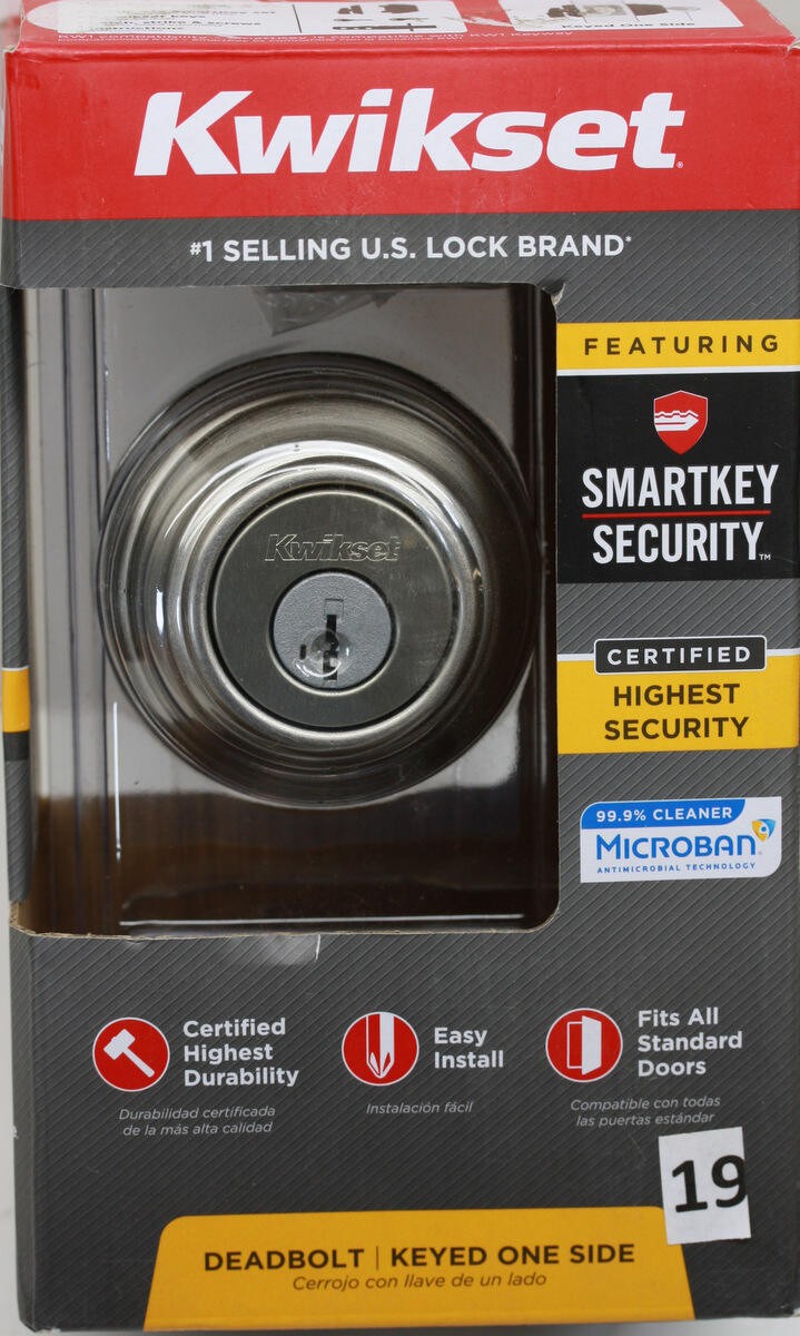 Kwikset Single Cylinder Deadbolt W/Smartkey Security 980 15 SMT CP K4 V1 gallery