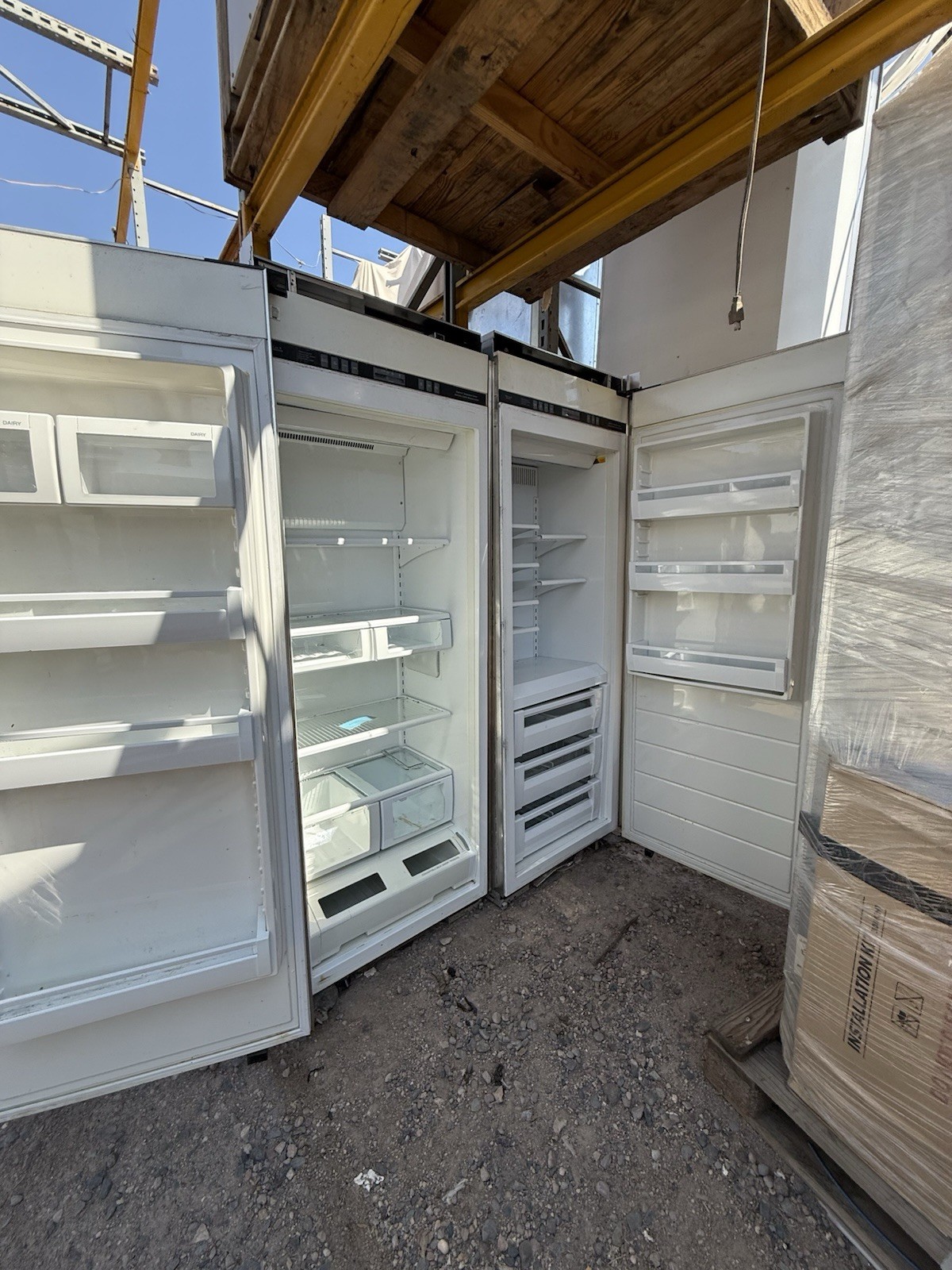 Viking Pro 60 Panel Ready 30 Fridge and 30 Freezer Side by Side Refrigerator gallery
