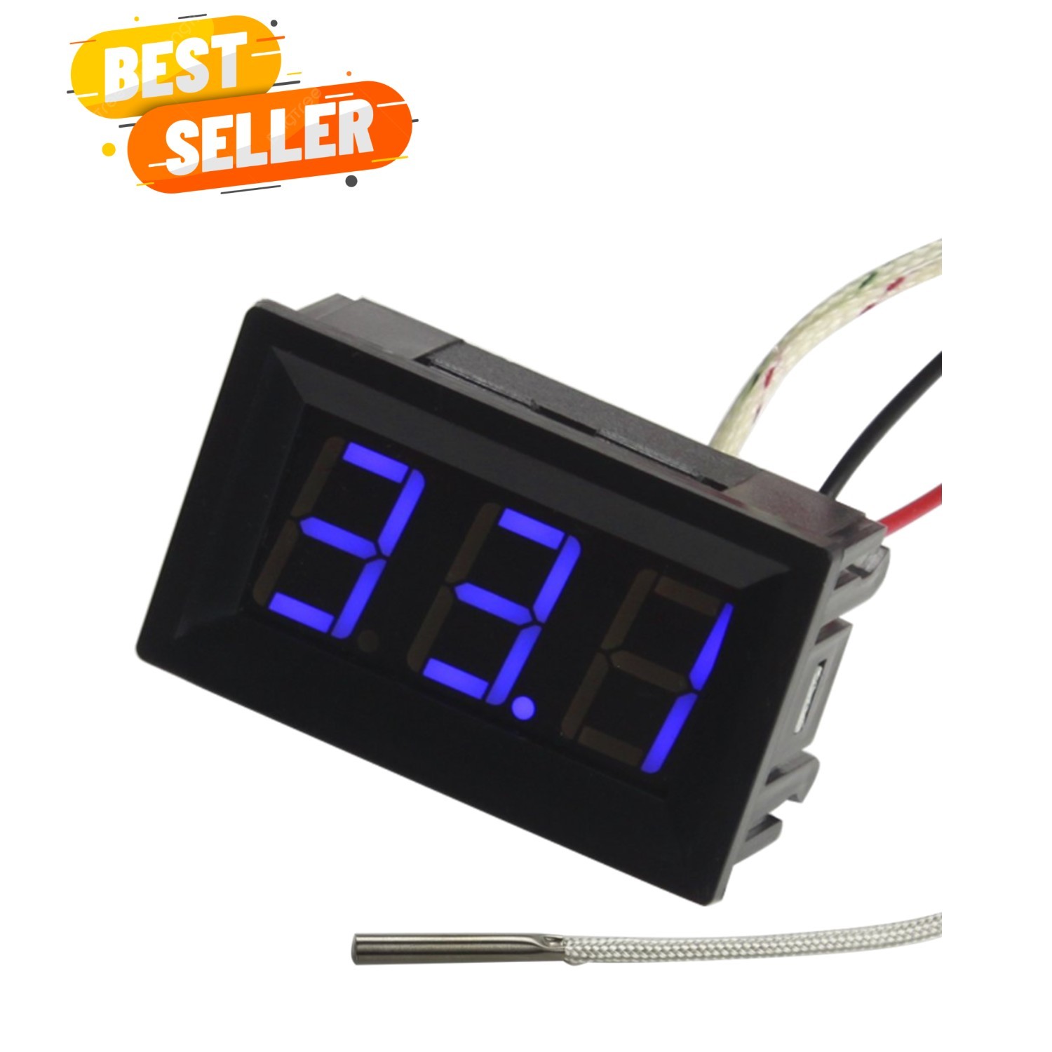 30-800 Degree Centigrade Digital Temperature Meter Blue LED Display K-Type Th... gallery
