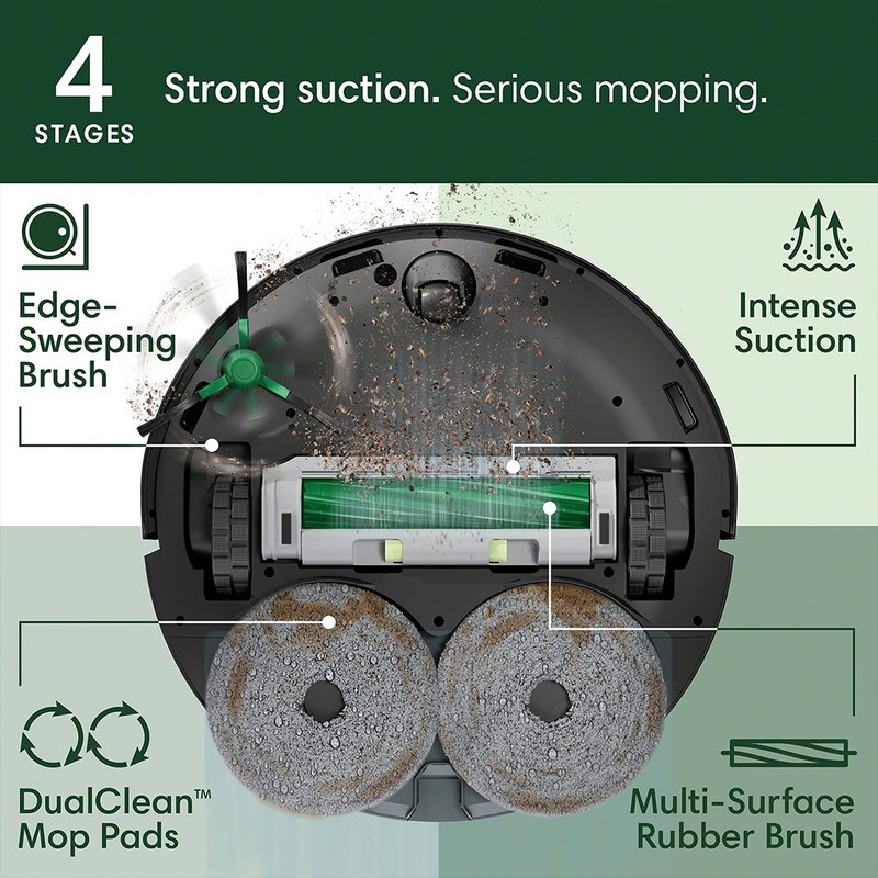 iRobot Roomba Plus 405 Combo robot + AutoWash Dock with 26 Month Protection gallery