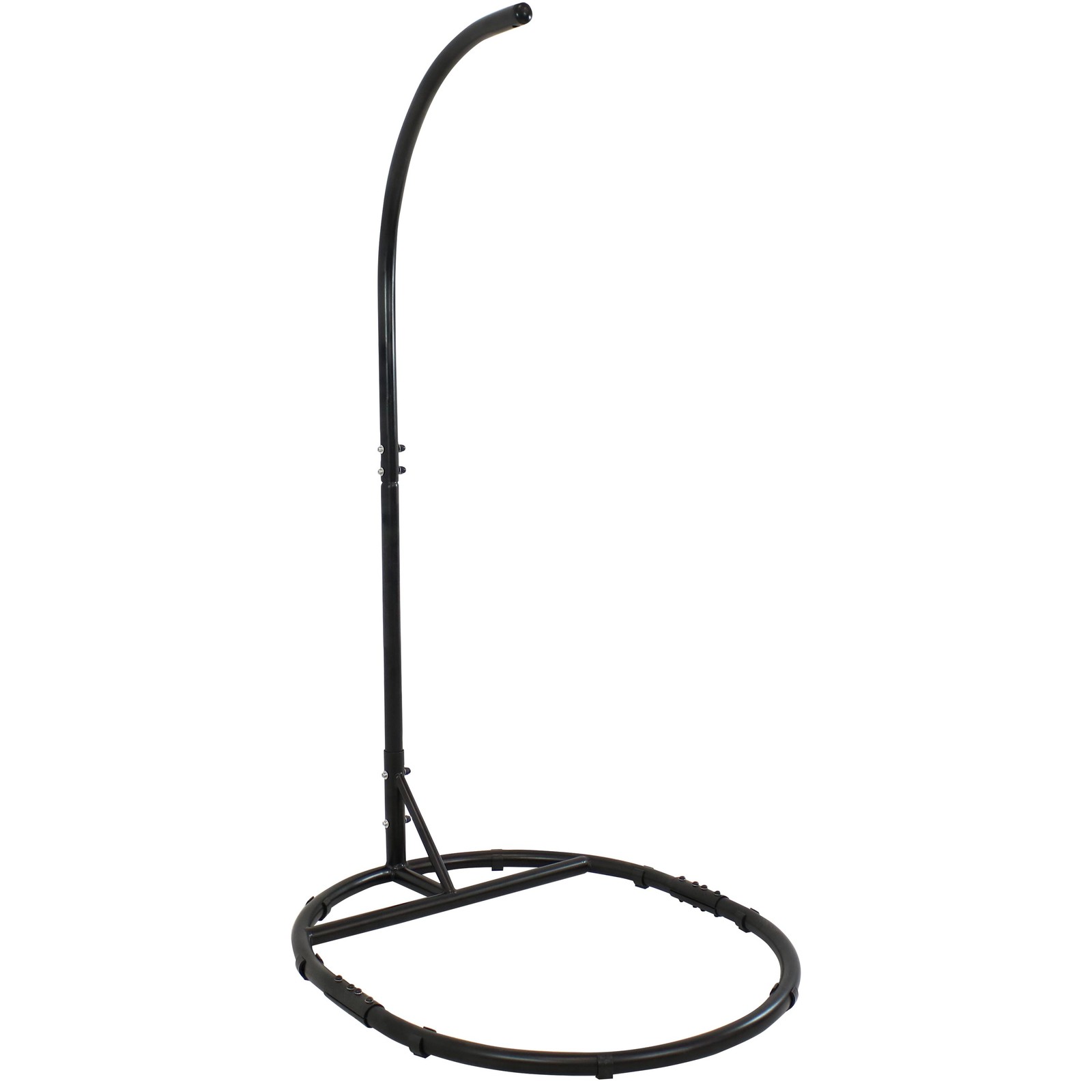 Rounded Base Powder-Coated Steel Egg Chair Stand - 76 in by Sunnydaze gallery