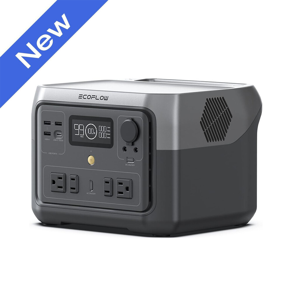 EcoFlow 499Wh Portable Power Station RIVER 2 Max 500 Solar Generator for Outdoor gallery