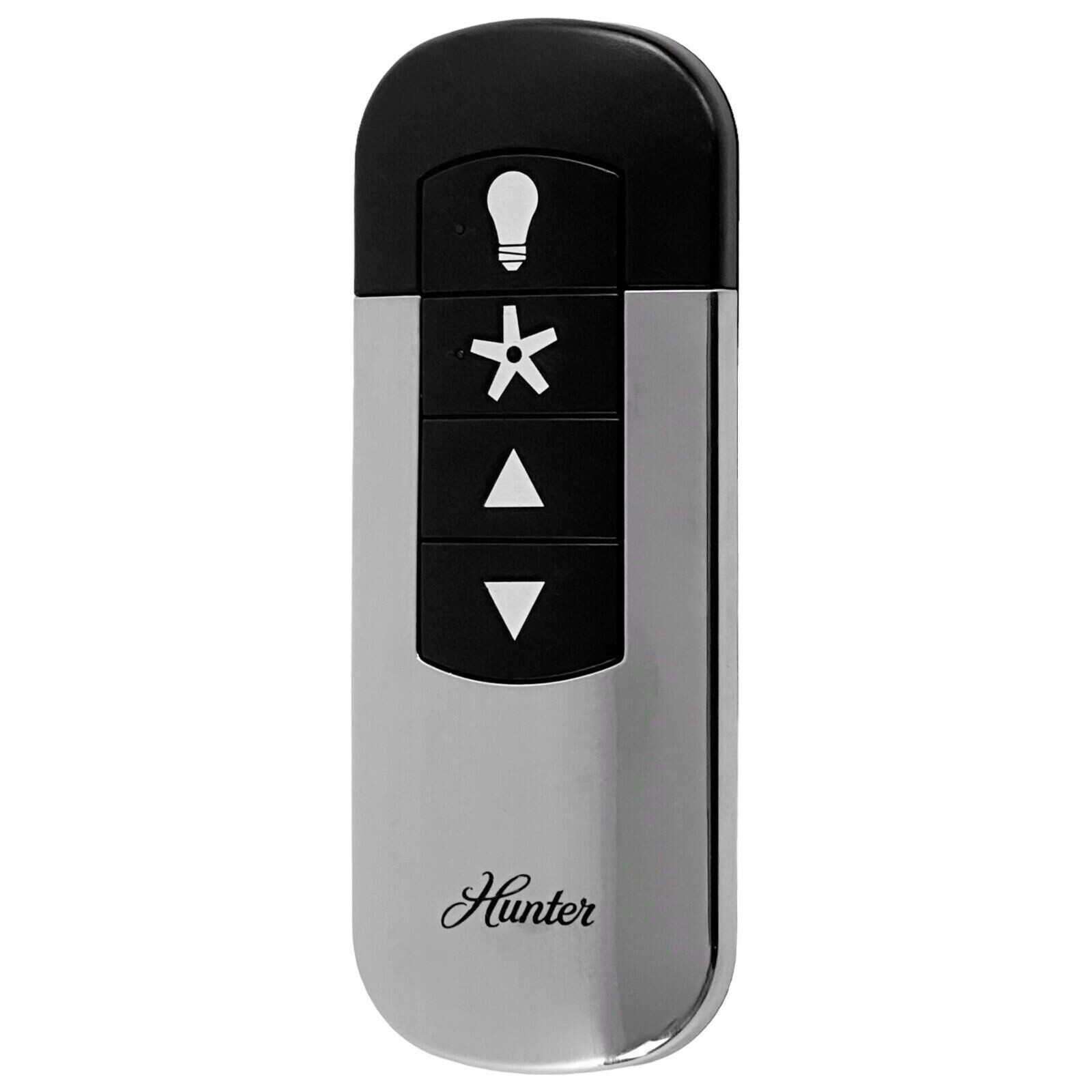Hunter Fan - Replacement Handheld Ceiling Fan Remote Control - Silver- K6266-12 gallery