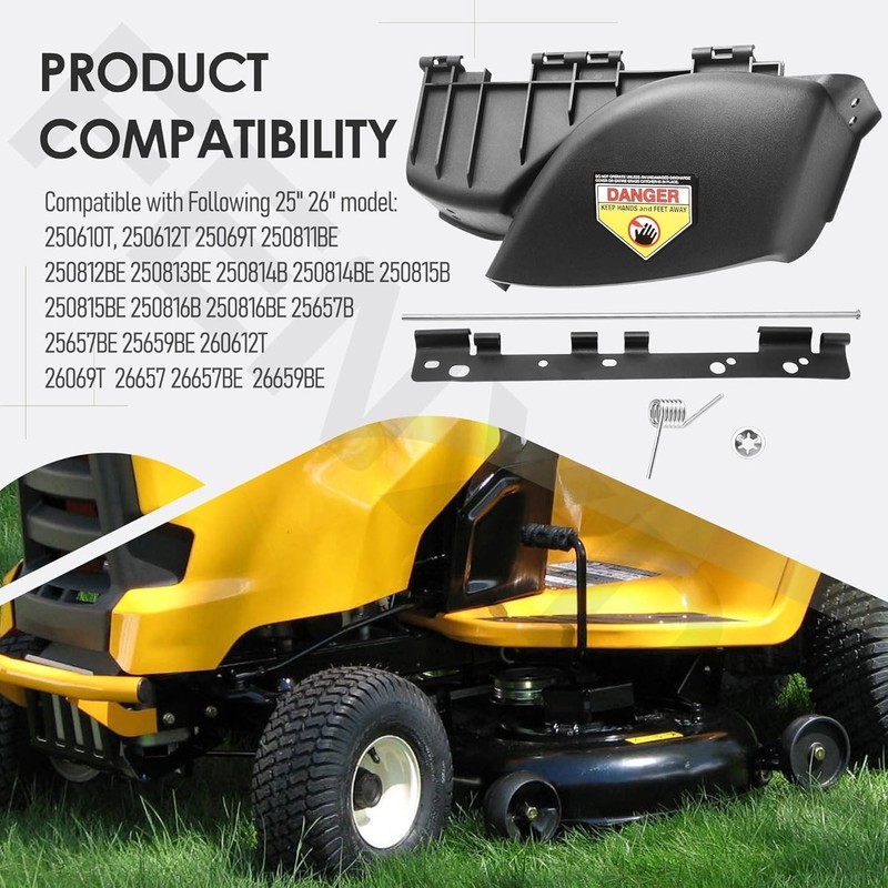 Snapper 7026233YP Mower Deck Discharge Chute Deflector 25" 33" gallery