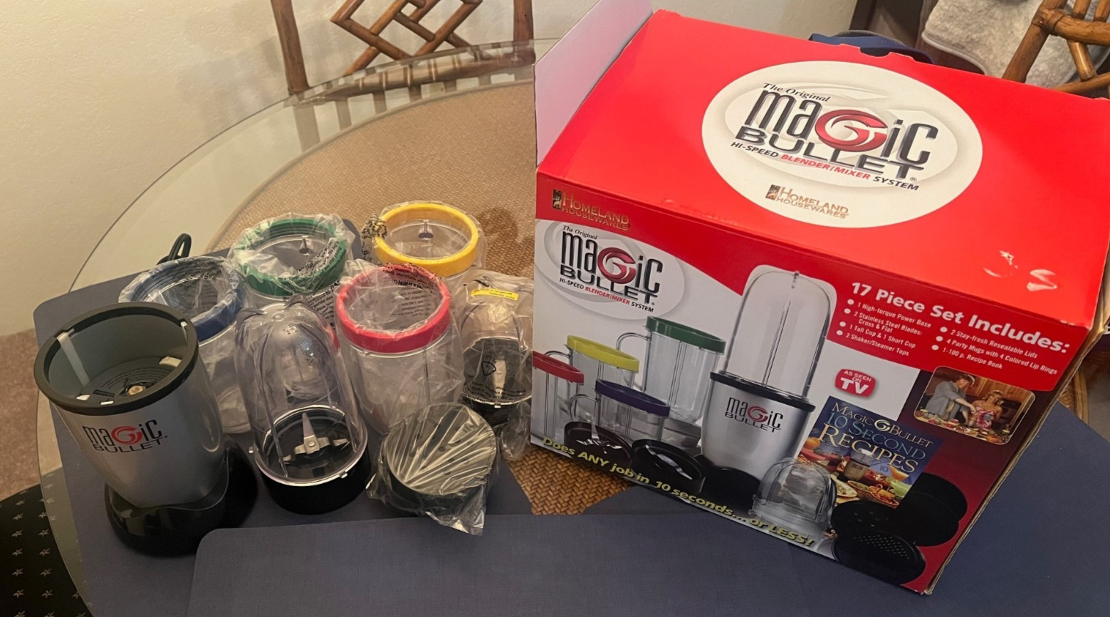 The Original Magic Bullet Express 17-piece Set From Homeland Housewares gallery