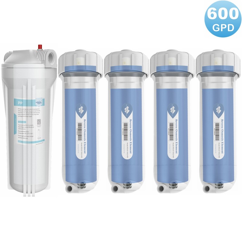 600 GPD RO Membrane Maple Syrup Reverse Osmosis System Water Filter Housing Kit gallery
