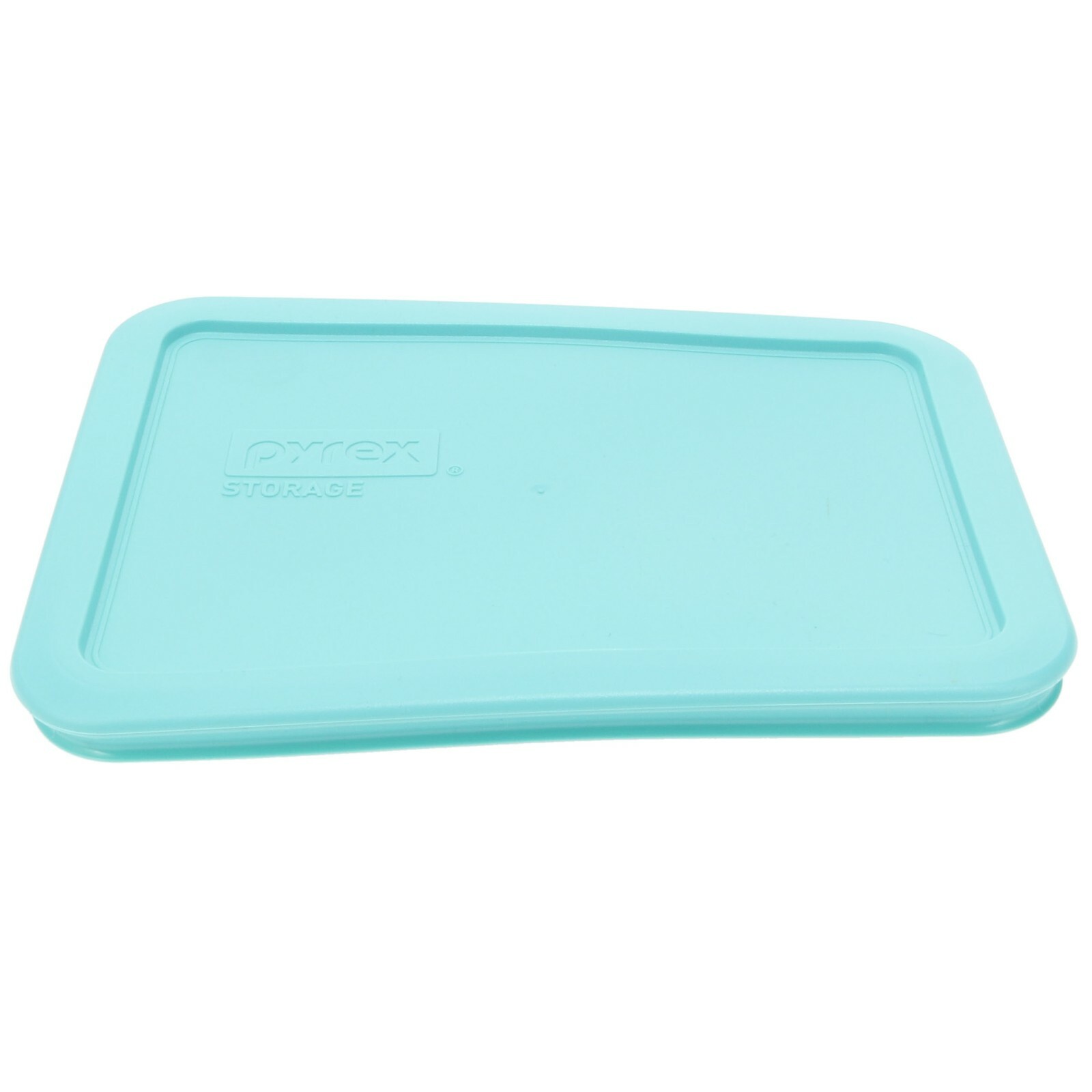 Pyrex 7210-PC Sun Bleached Turquoise Food Storage Replacement Lid Cover (2-Pack) gallery