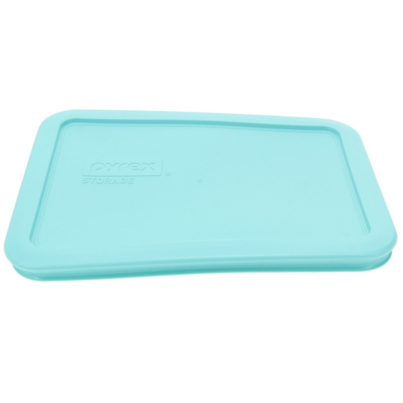 Pyrex 7210-PC Sun Bleached Turquoise Food Storage Replacement Lid Cover (6-Pack) gallery