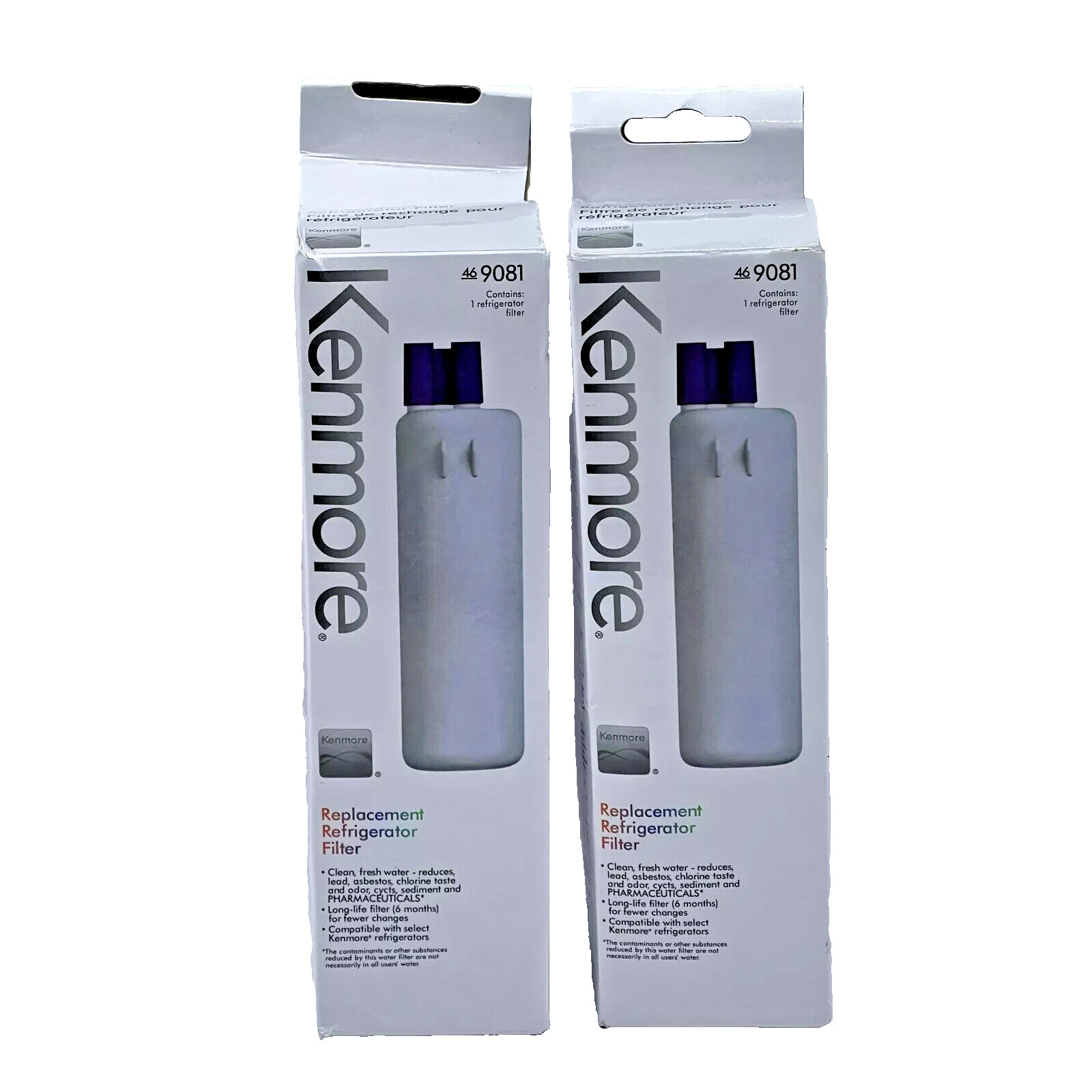 2 Pack Kenmore 9081 Replacement Refrigerator Water Filter 46-9081 NEW FREE SHIP gallery
