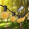 G40 LED Outdoor String Lights 100FT, 50 Bulbs Waterproof Shatterproof, 2700K gallery