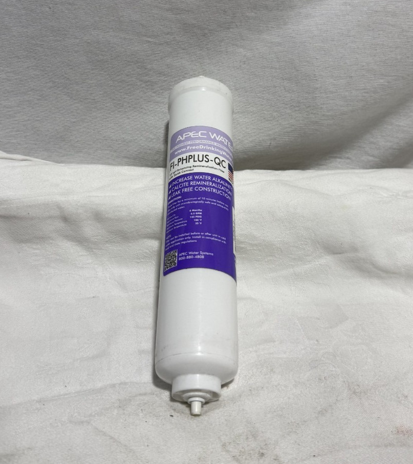 APEC Water Systems 10" High Purity PH+ Calcium Carbonate Alkaline Filters 1/4in. gallery