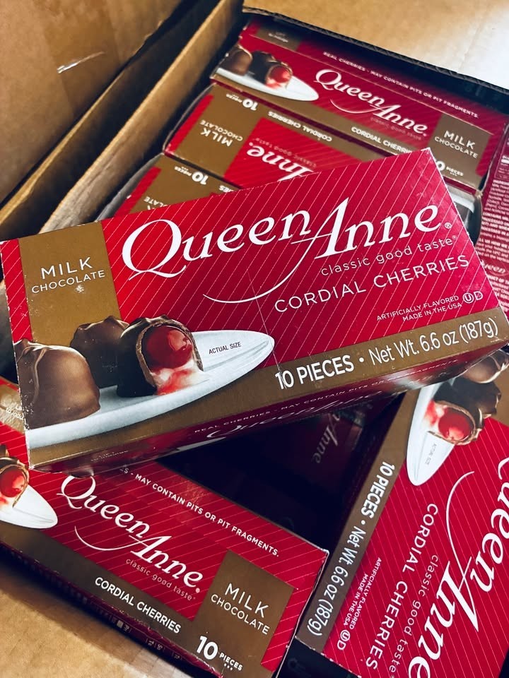 3 Boxes Queen Anne Milk Chocolate Covered Cordial Cherries Candy 10 Count Ea Box gallery
