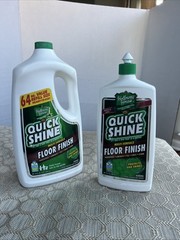 Quick Shine Liquid Multi-Surface Floor Finish, 64 fl. oz.& 27 Fl Oz Bottles