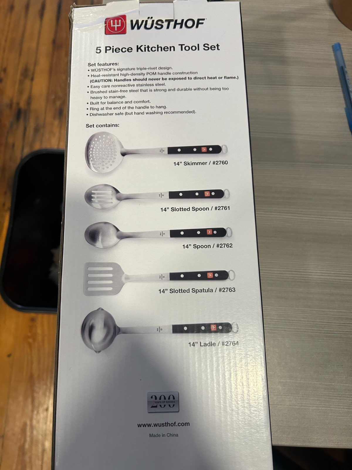 Wusthof 5 Piece Kitchen Tool Set gallery