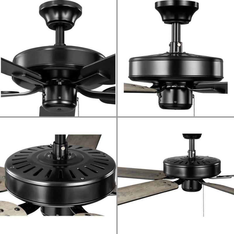 Progress Lighting P250084 AirPro E-Star 52" 5 Blade Indoor - Black gallery
