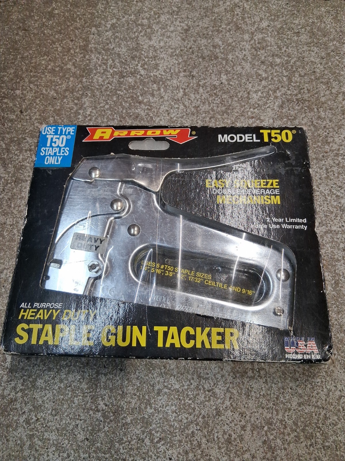 Arrow T50 Pro Heavy Duty Staple Gun gallery