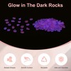3000-Pack Glow in the Dark Rocks, 0.31"-0.44" Resin Pebbles Stones [Purple] gallery